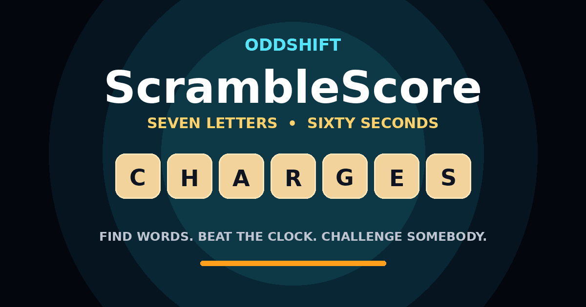 ScrambleScore